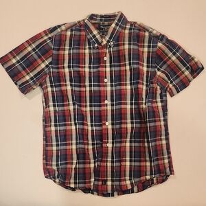 Abercrombie & Fitch Men's Multi-Color Plaid Shirt